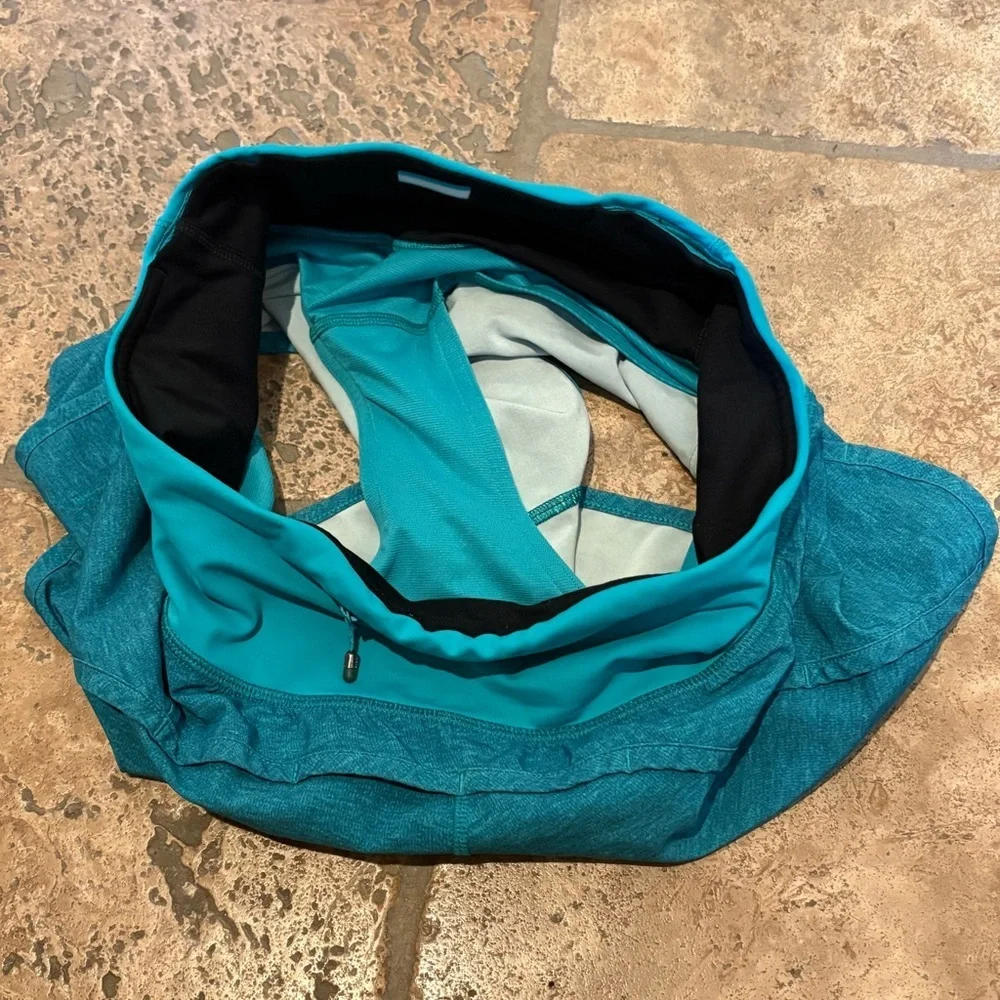 LULULEMON Women Teal Athletic Lined Shorts Size 4